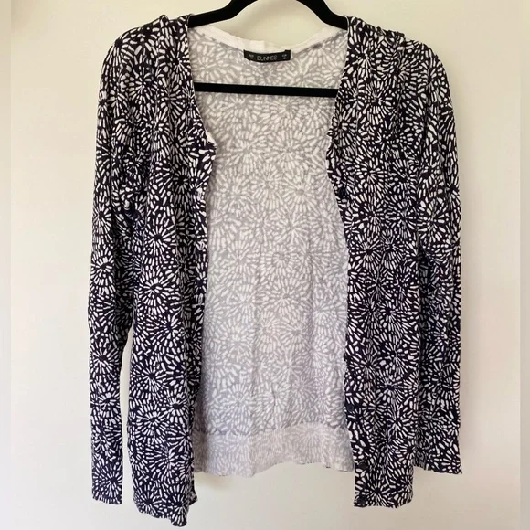 Dunnes Sweaters Dunnes White Navy Cardigan Poshmark